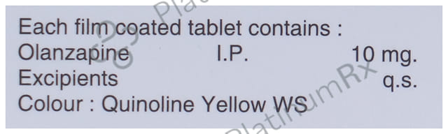 Olzista 10mg Tablet 10s