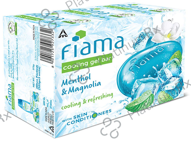 Fiama Menthol & Magnolia Cooling Gel Bar (125gm Each)