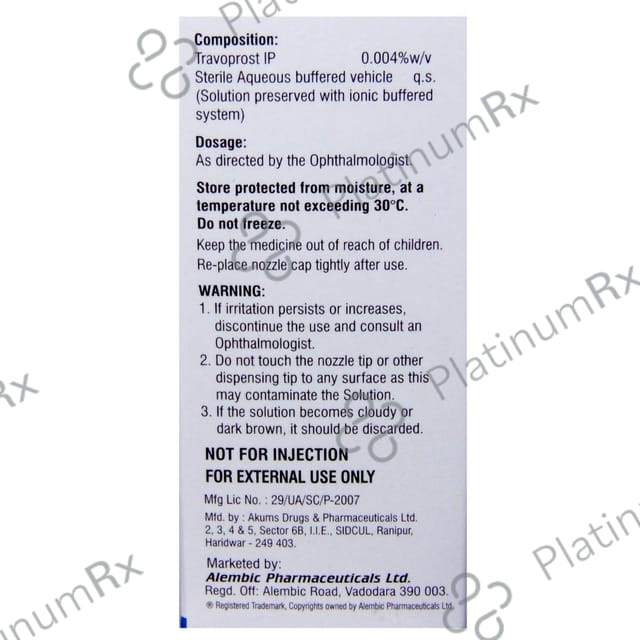 Travisight PF Eye Drop 5ml