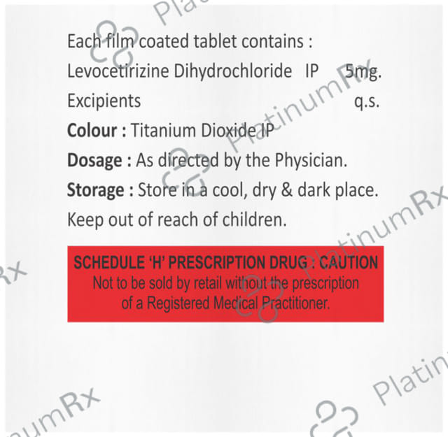 Levovil 5mg Tablet 10s