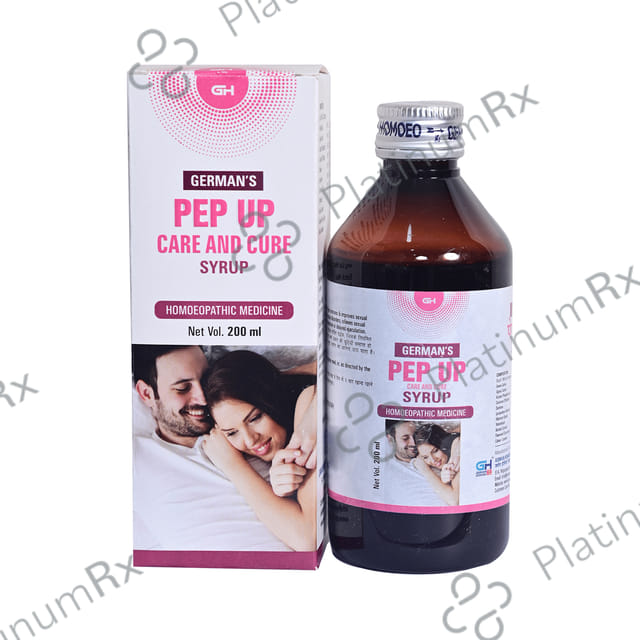 German's Pep Up Care and Cure Syrup
