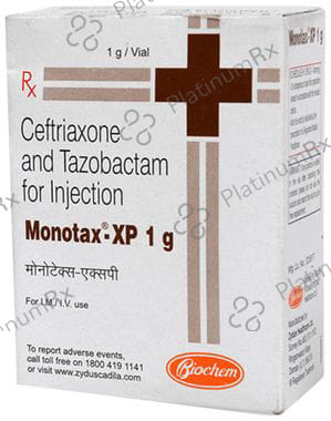 Monotax XP 1000mg/125mg Injection