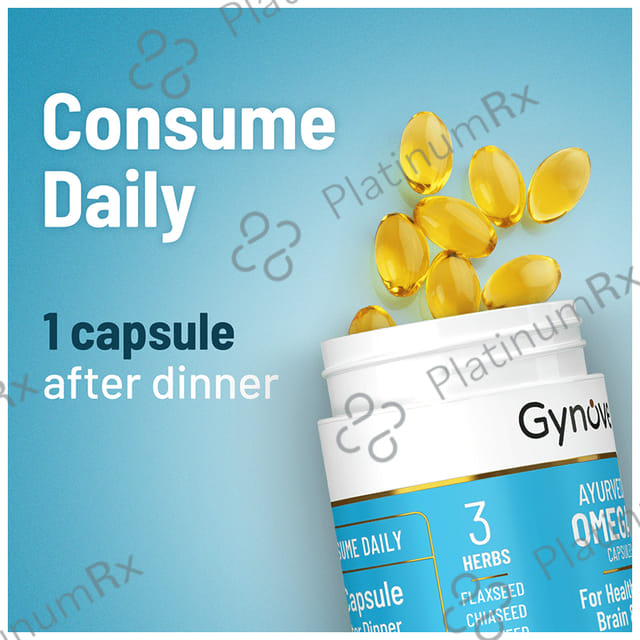 Gynoveda Ayurvedic Omega 3 Capsule 30s