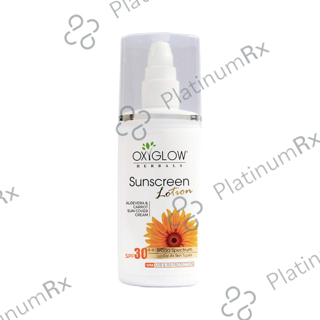 Oxyglow Herbals Sunscreen SPF 30++ Lotion 100ml