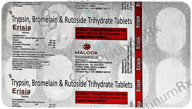 Erisia 200/180/96mg Tablet 10s