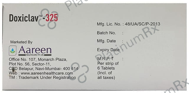 Doxiclav 200/125mg Tablet 6s