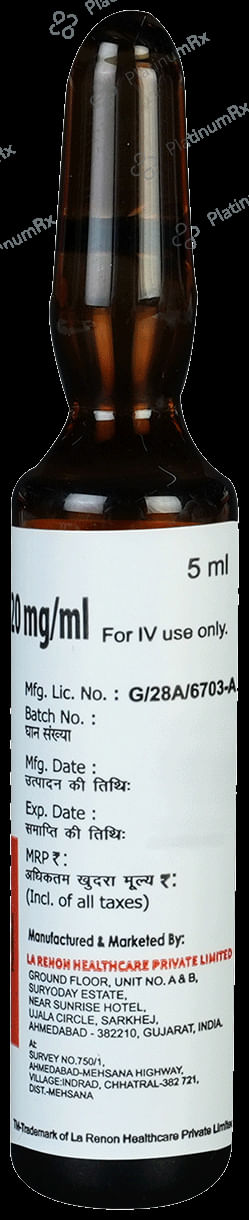 Qron 20mg Injection 1s