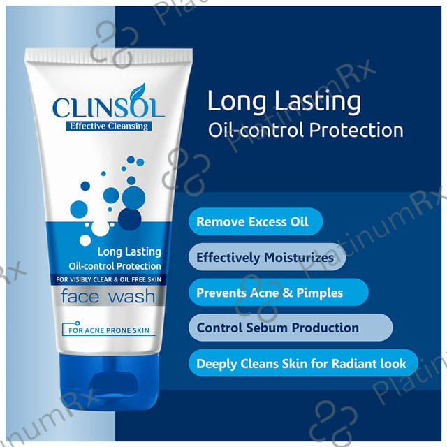 Clinsol Oil Control Face Wash 70gm