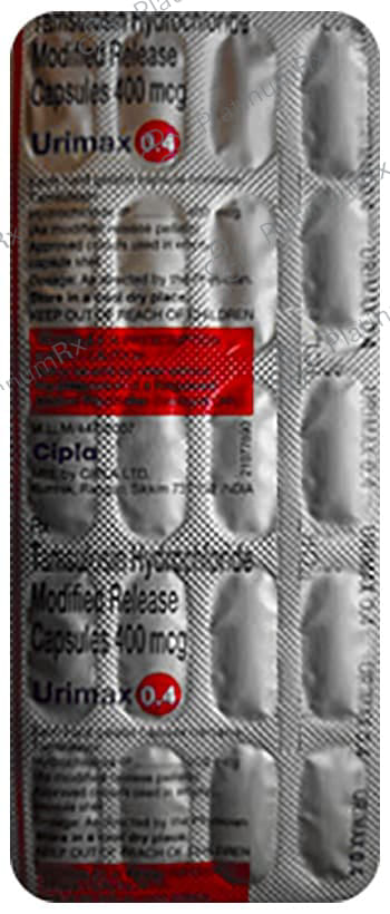 Urimax 0.4mg MR Capsule 20s