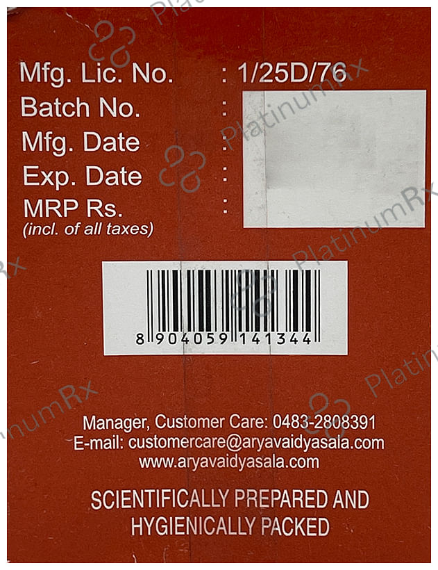 Kottakkal Ayurveda Prasarinyadi Kwatham Tablet
