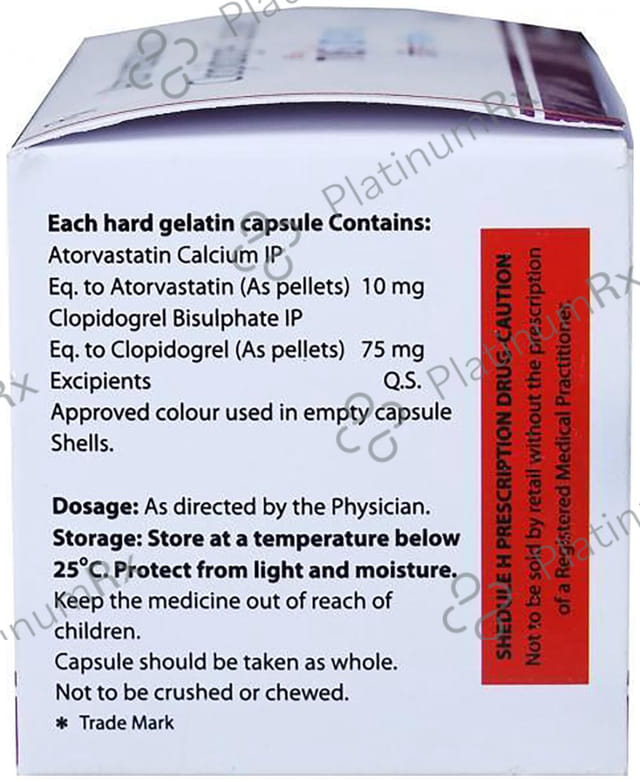 Tvs CV 10mg/75mg Capsule
