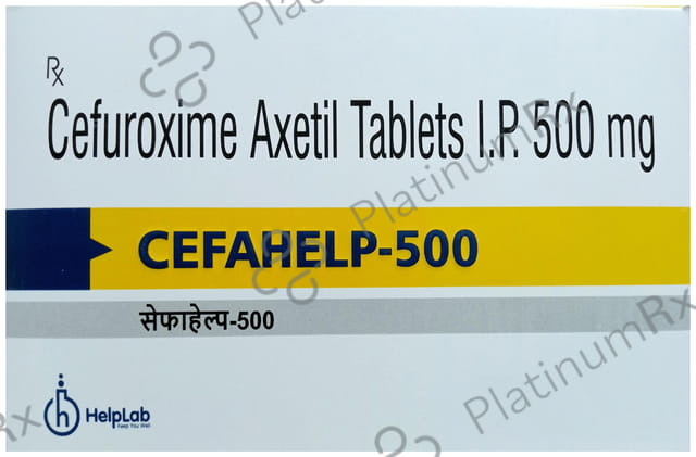 Cefahelp 500mg Tablet 10s
