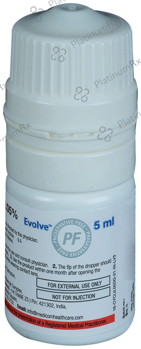 Evolve Cyclo MNP Eye Drop 5ml