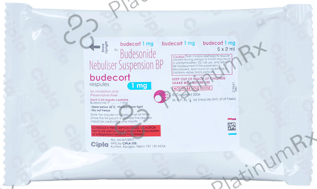 Budecort 1mg Respules 1X2ml