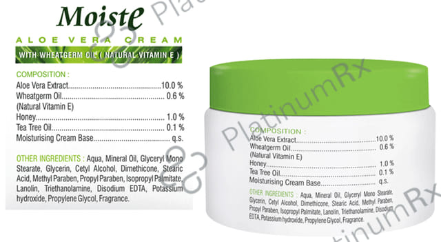 Moiste Aloe Vera Moisturising Cream 50gm