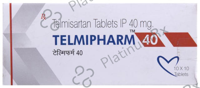 Telmipharm 40mg Tablet 10s