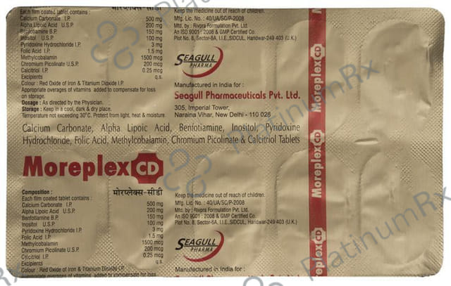 Moreplex CD Tablet