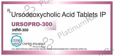 Ursopro 300mg Tablet 10s Oxpro Pharma Pvt. Ltd.