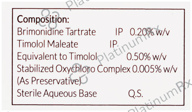 Brimloc Ophthalmic Solution 5ml