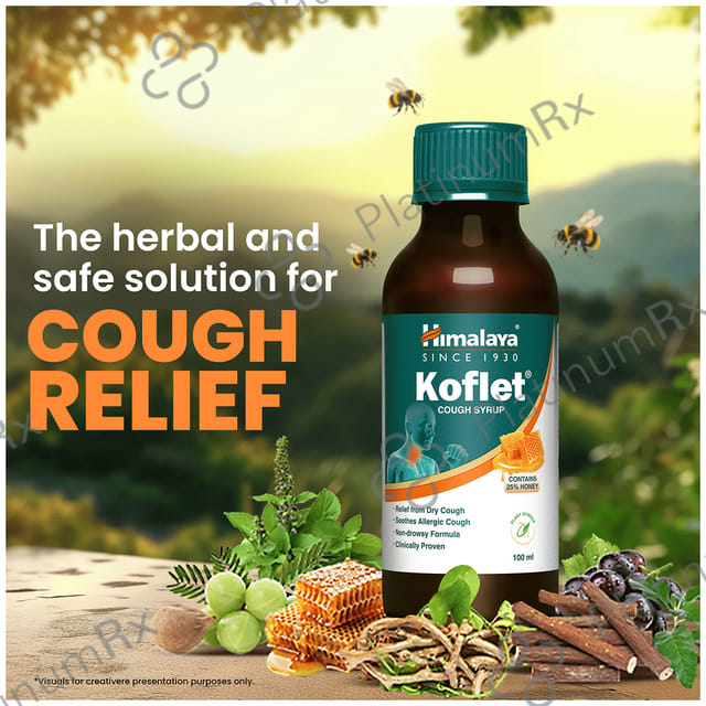 Himalaya Koflet Cough Syrup 100ml