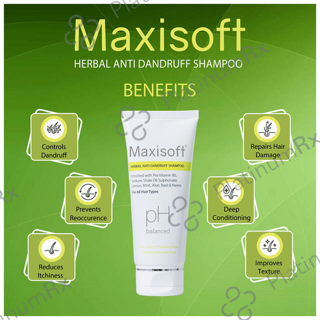 Maxisoft Herbal Anti Dandruff Shampoo