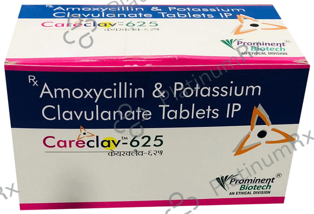 Careclav 625mg Tablet 10s