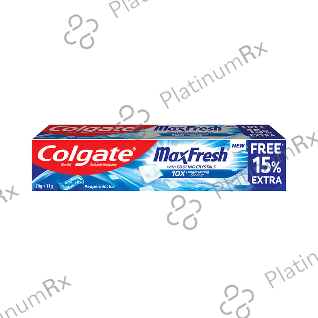 Colgate MaxFresh Peppermint Ice Toothpaste 81gm