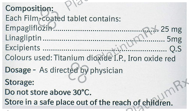 Ajaduo 25/5mg Tablet 10s