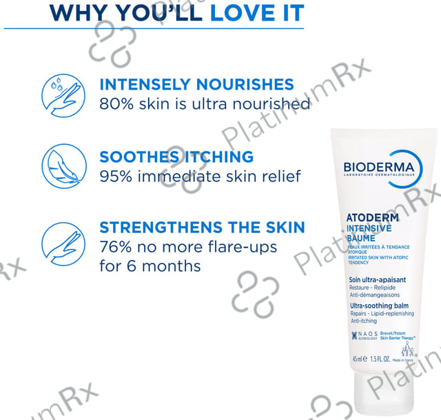 Bioderma Atoderm Intensive Baume Ultra Soothing Balm 45ml