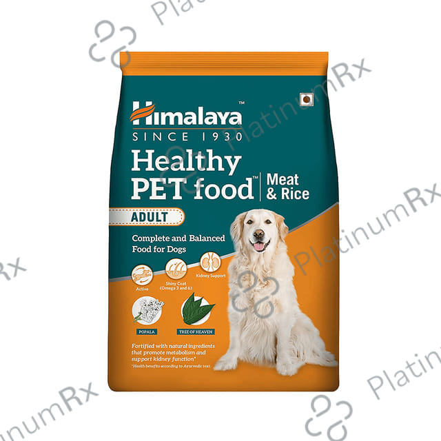 Himalaya Healthy Adult Dogs Meat & Rice Pet Food 3kg