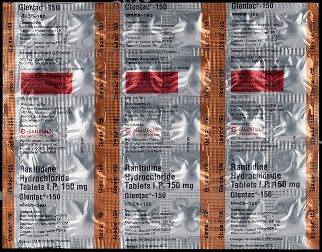 Glentac 150mg Tablet 30s