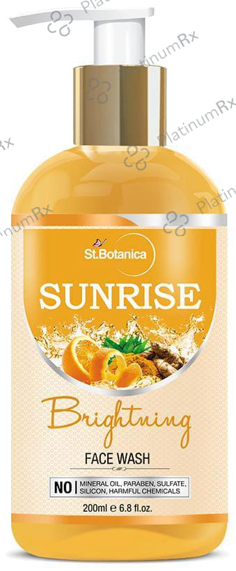 St.Botanica Sunrise Brightning Facial Cleanser