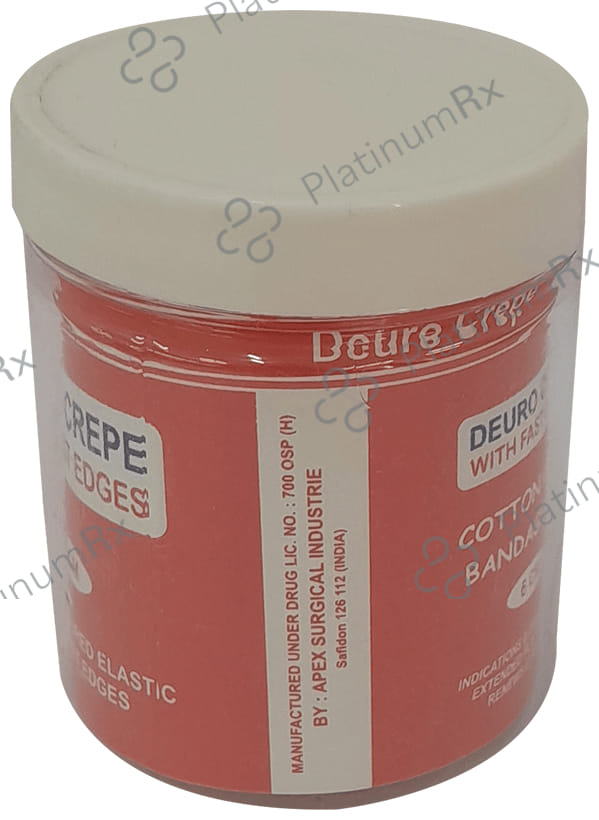 Deuro Crepe Cotton Crepe Bandage 6cm