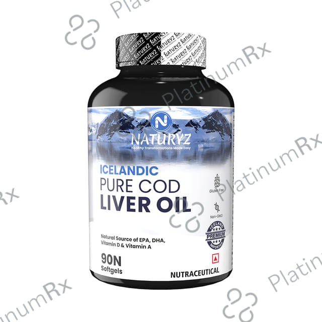 Naturyz Icelandic Pure Cod Liver Oil Capsule 90s