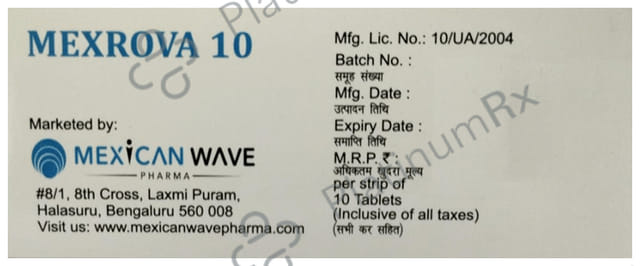 Mexrova 10 Tablet