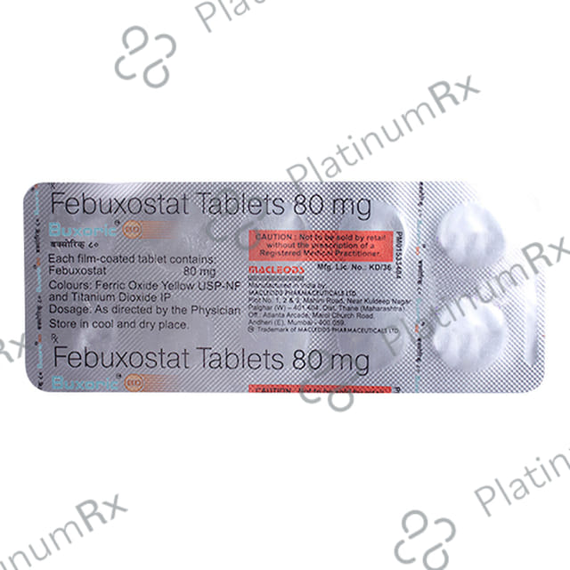 Buxoric 80mg Tablet 10s
