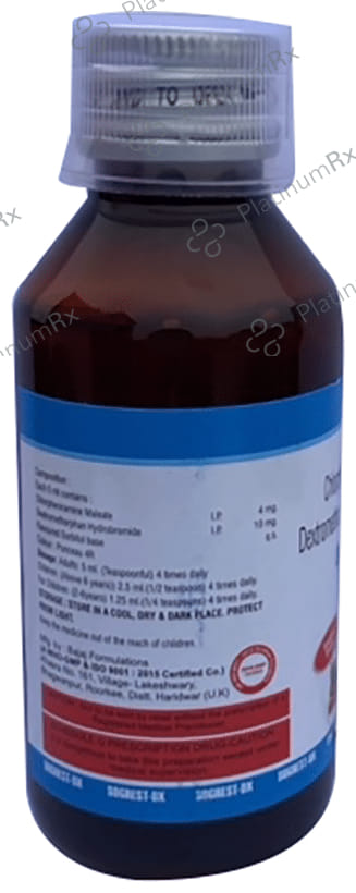 Sogrest-DX Syrup Mix Fruit Sugar Free