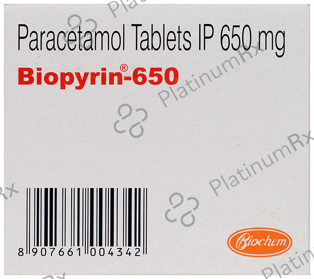 Biopyrin 650 Tablet