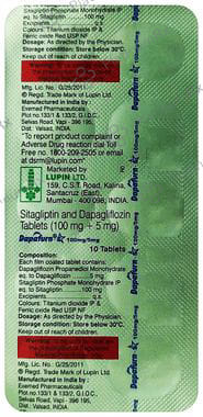 Dapaturn S 5mg/100mg Tablet
