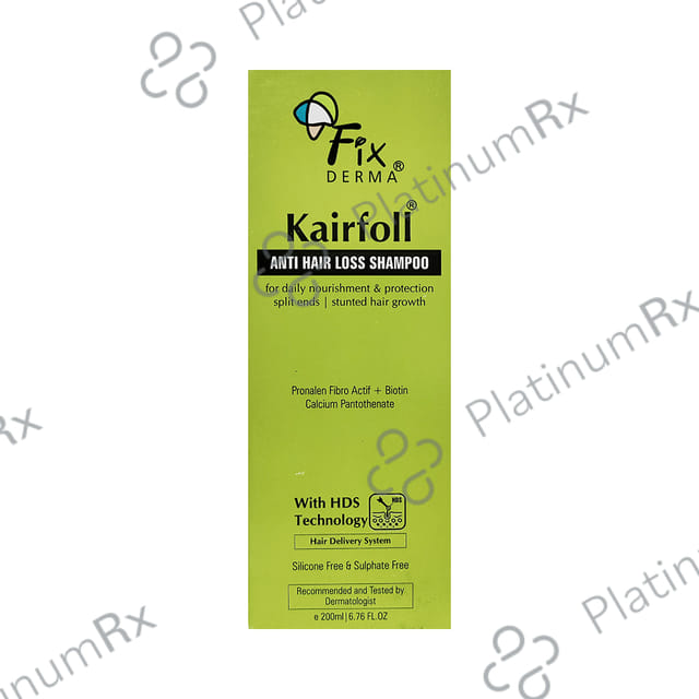 Fixderma Kairfoll Anti Hair Loss Shampoo 200 ml