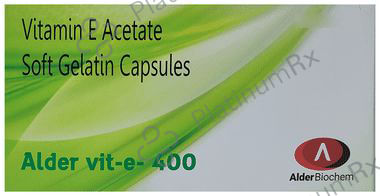 Alder Vit-e 400 Soft Gelatin Capsule