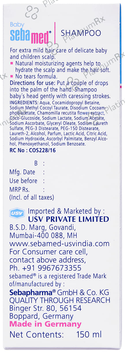 Sebamed Baby Shampoo 150ml