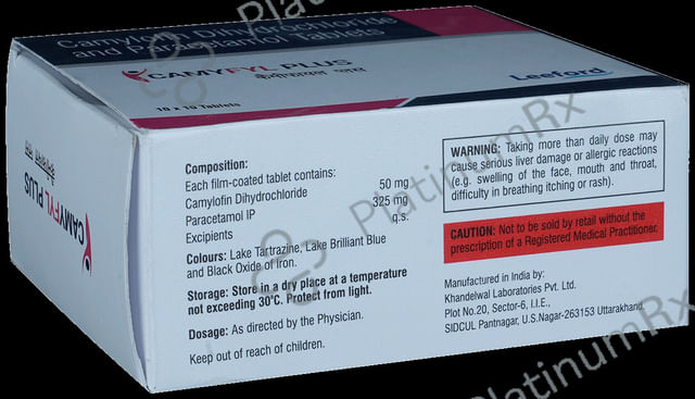 Camyfyl Plus 50mg/325mg Tablet