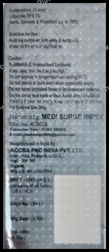 Millennium Stud 5000 Spray 20gm