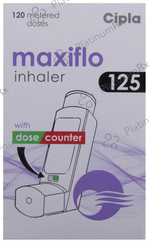 Maxiflo 125/6mcg Inhaler 120MDI