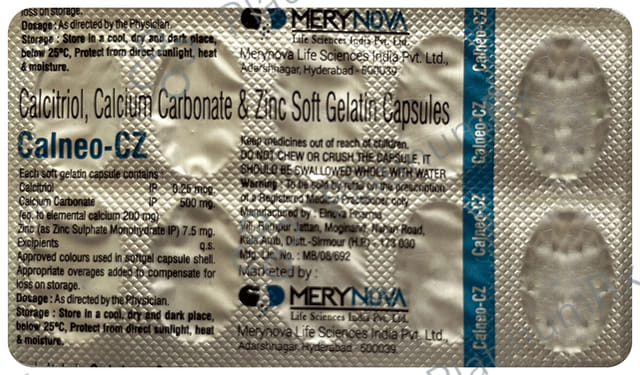 Calneo CZ Soft Gelatin Capsule 10s