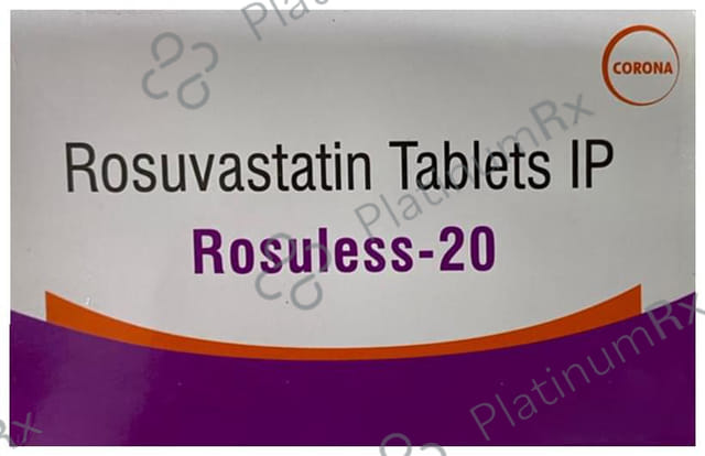 Rosuless 20mg Tablet 15s