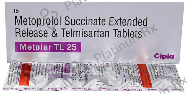 Metolar TL 25/40mg Tablet 10s