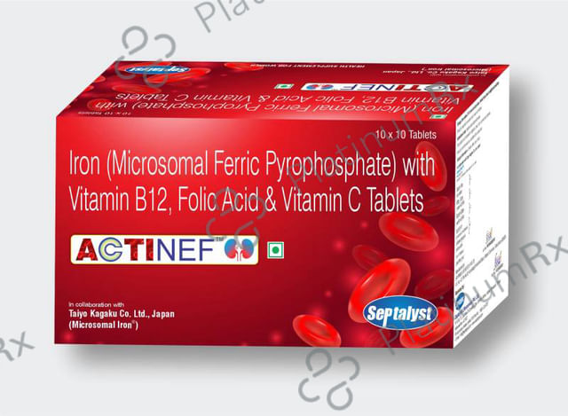 Actinef Tablet 10s