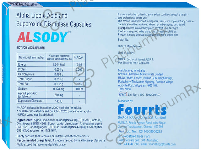 Alsody Capsule 10s